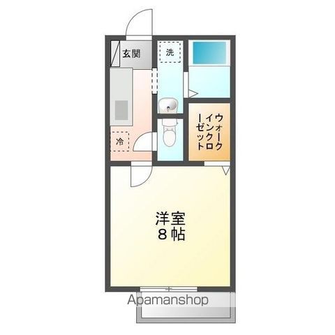レジデンス岡本の間取り写真