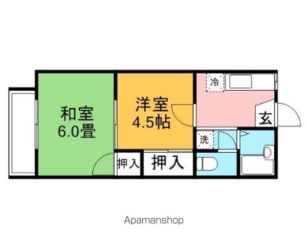 【ローズハイムの間取り】