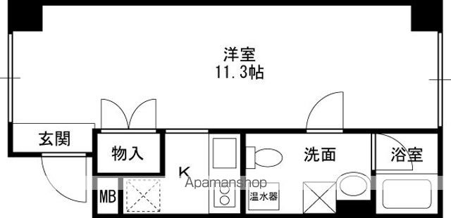 レンファ奥の坊の間取り写真