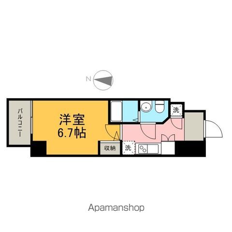 アペルト西新宿の間取り写真