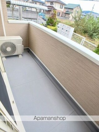 グラン・ジェルメ　Ⅰ[2DK/45.89m2]のバルコニー