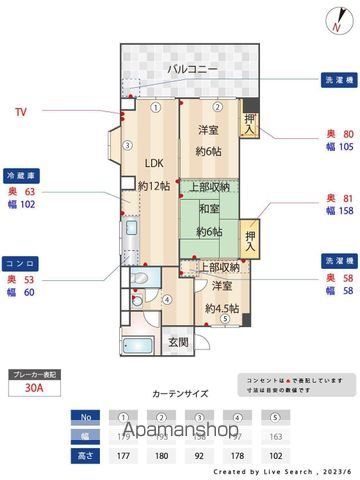 大坪ビルの間取り写真