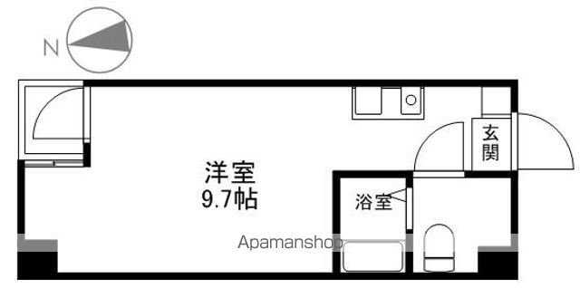 杉並区上荻のマンションの間取り