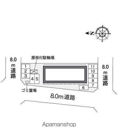 レオパレスグレイス　カーサ 105 ｜ 岐阜県岐阜市六条北３丁目4-8（賃貸アパート1K・1階・23.61㎡） その18