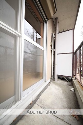 岡本ハイツ[1R/17.42m2]のバルコニー