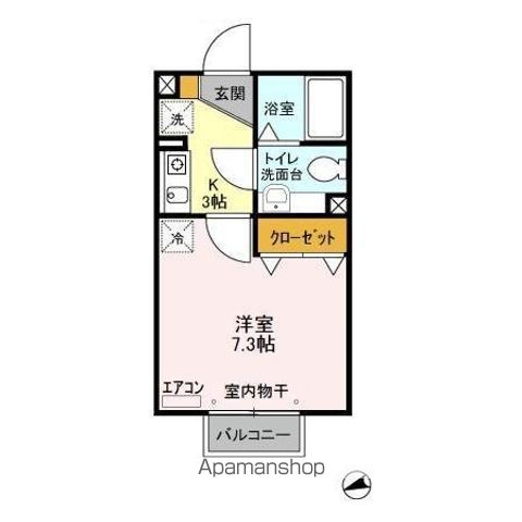 ジュネス・モナリエの間取り