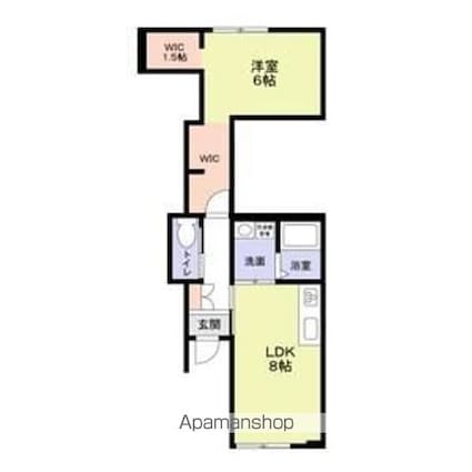（仮称）豊島区高松３丁目計画[1LDK/43.78m2]の間取図