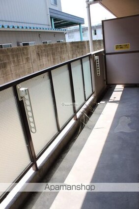 広島県福山市草戸町３丁目[3LDK/56.46m2]のバルコニー