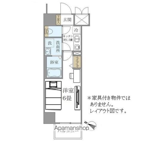 シエル白山　Ａ館の間取り