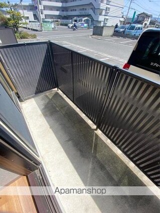 フレグランス円座　Ｄ棟[2LDK/57.81m2]のバルコニー