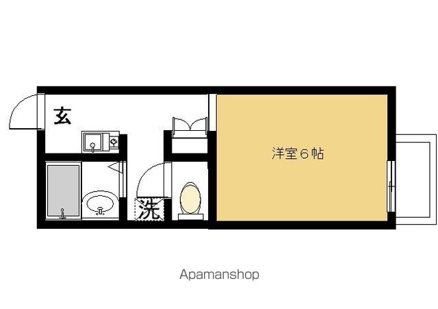 レオパレス武庫之荘の間取り写真