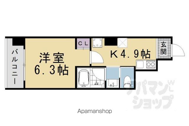 VINE OAK 中京区竹屋町計画の間取り写真