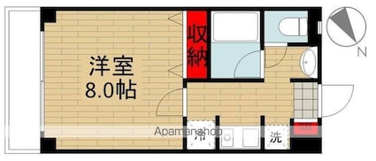 東京都三鷹市井の頭１丁目[1K/26m2]の間取図