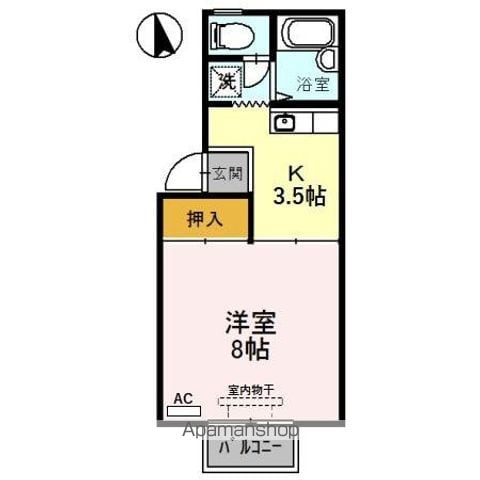 ジュネスONEの間取り写真