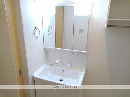 山梨県甲府市下飯田２丁目[2LDK/56.78m2]の洗面所