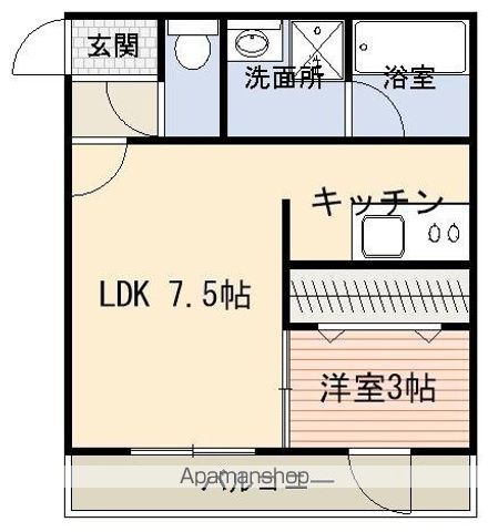 メゾンSRの間取り写真