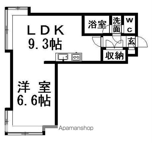 グリーンヒル月寒の間取り写真