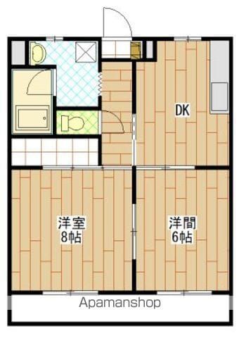 マンションハーヴェストIIの間取り写真