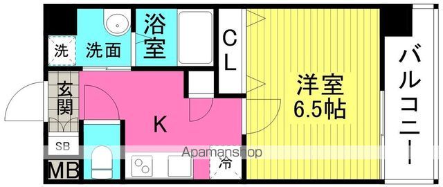 スプランディッド新大阪DUEの間取り写真