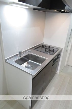 東京都港区南麻布１丁目[1K/21.45m2]のキッチン