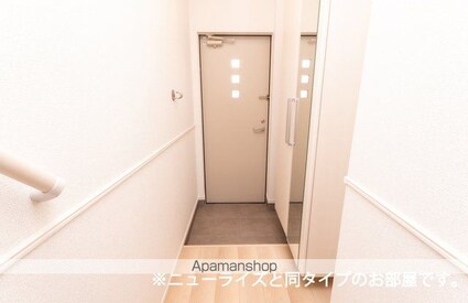 和歌山県岩出市中迫[2LDK/58.57m2]の玄関
