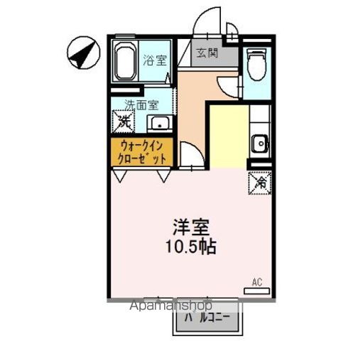 パークサイドヒロツグ A棟の間取り写真