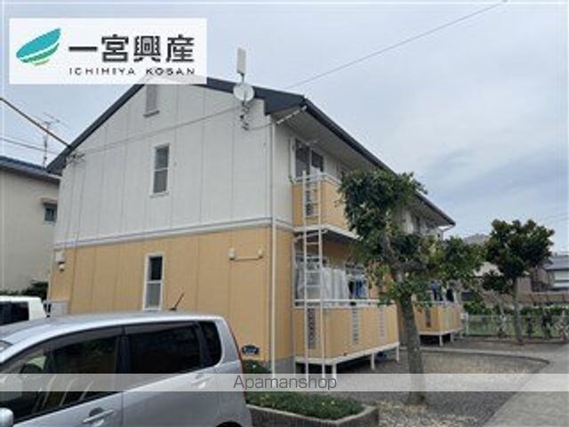 ベルメゾンおち　Ａ棟[3DK/54.08m2]の外観1