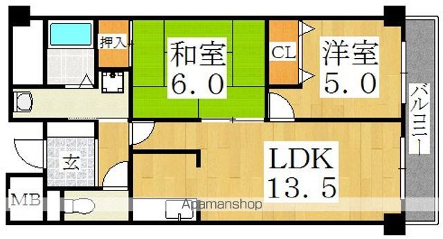 グランディール阪南町の間取り写真