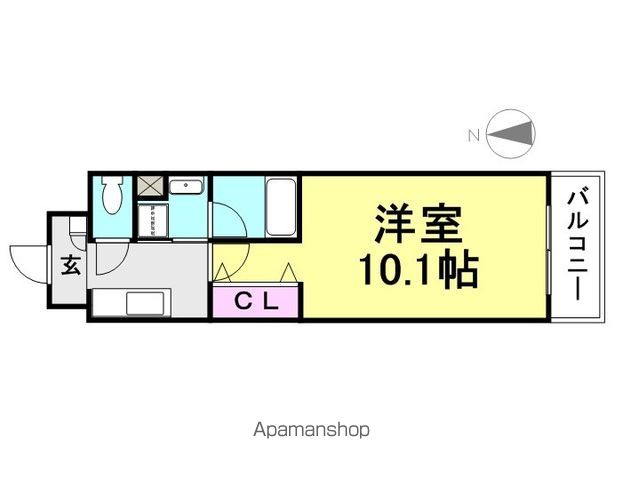 クレスト園田の間取り写真