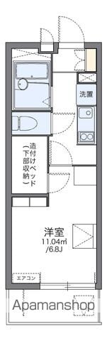 レオパレス廉の間取り写真