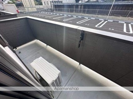 滋賀県東近江市五個荘竜田町[1LDK/40.99m2]のバルコニー