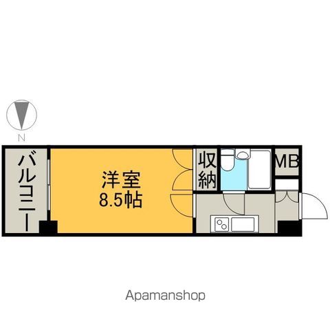レジディア鶴舞の間取り写真
