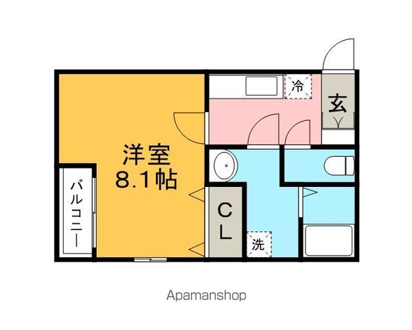 リブレア南久留米駅前の間取り