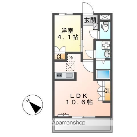 エクセレントビレッジの間取り写真
