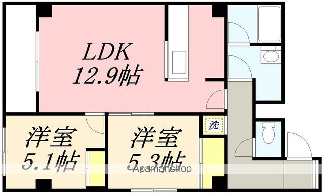 アールズコート大川の間取り写真