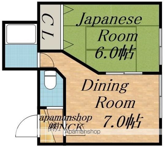 第2いろはマンションの間取り写真
