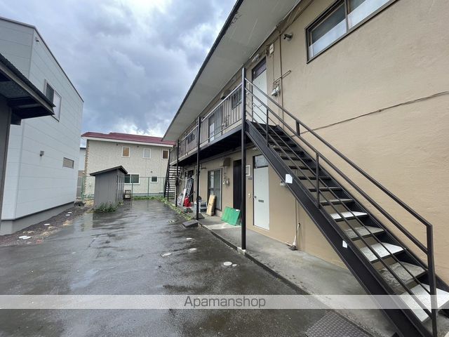 五稜マンションの玄関写真