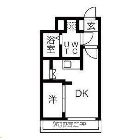 アスコット八幡の間取り写真