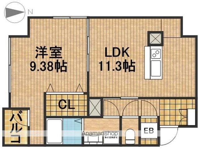 セントラルパーク下池川の間取り写真