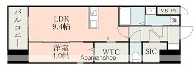 レクシア フラッツ桜町の間取り写真