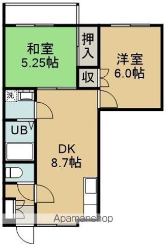 ロイヤルライフ富岡の間取り写真
