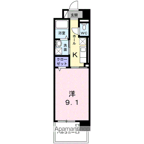 セントラルヒルズ昭和町の間取り写真