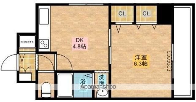 プルミエール江坂の間取り写真