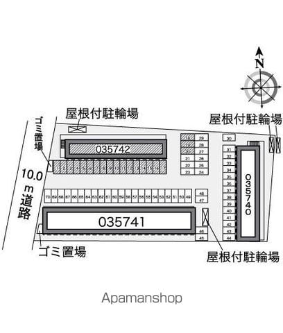 レオパレス英俊Ｅ 207 ｜ 茨城県鹿嶋市宮中２丁目250-1（賃貸アパート1K・2階・23.18㎡） その24