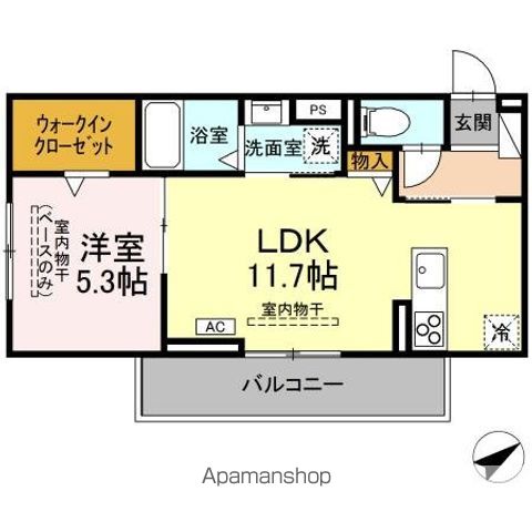 プライムの間取り写真