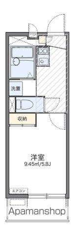 レオパレスシエスタ西郷屋敷の間取り写真