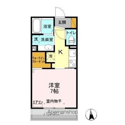 コンフォールの間取り写真