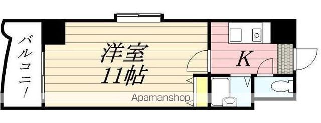 №３１　Ｇ－プロジェクト天神 610 ｜ 福岡県福岡市博多区築港本町3-24（賃貸マンション1K・6階・27.59㎡） その2