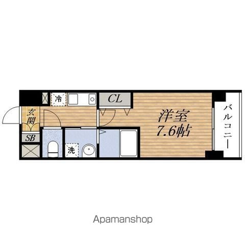 COMFORESPA新大阪の間取り写真