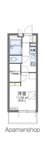 レオパレスイーリスコートの間取り写真